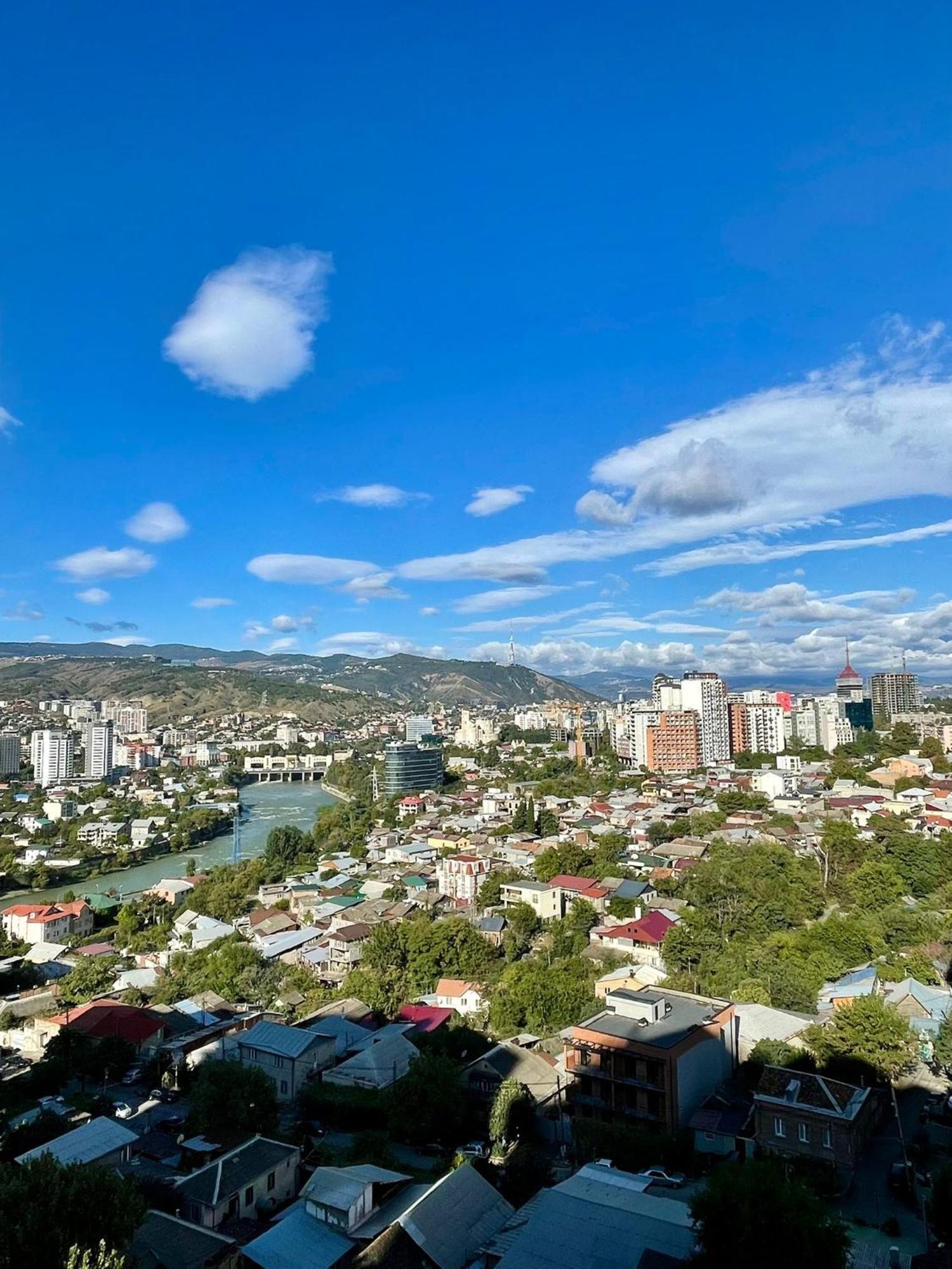 Cozy 1-Bedroom Unit In Tbilisi, With Amazing View Kültér fotó
